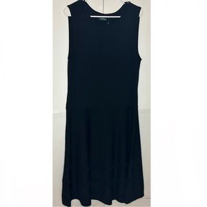 NWT Lauren Ralph Lauren black dress sleeveless Viscose Women’s Size XL
